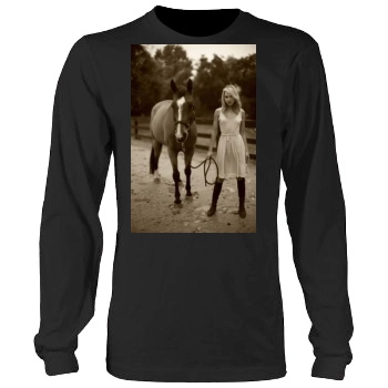 Arielle Kebbel Men's Heavy Long Sleeve TShirt