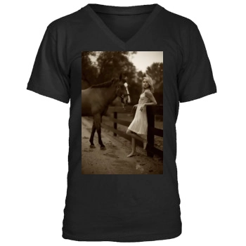 Arielle Kebbel Men's V-Neck T-Shirt