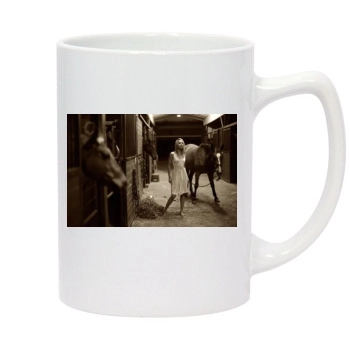 Arielle Kebbel 14oz White Statesman Mug