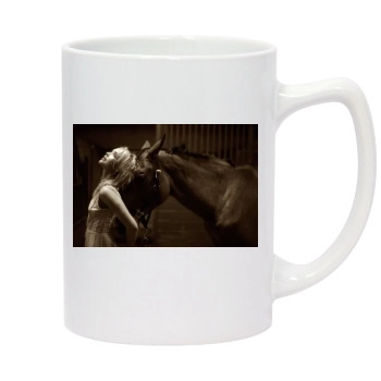 Arielle Kebbel 14oz White Statesman Mug