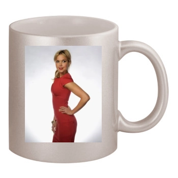 Arielle Kebbel 11oz Metallic Silver Mug