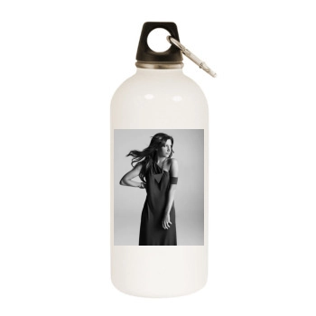 Ashley Tisdale White Water Bottle With Carabiner