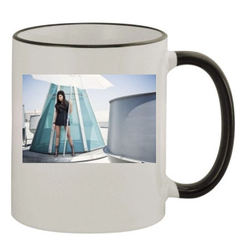 Ashley Tisdale 11oz Colored Rim & Handle Mug