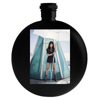 Ashley Tisdale Round Flask