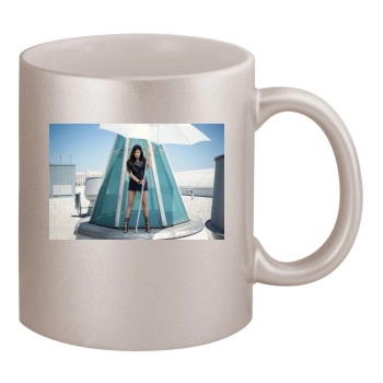 Ashley Tisdale 11oz Metallic Silver Mug