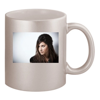 Ashley Tisdale 11oz Metallic Silver Mug