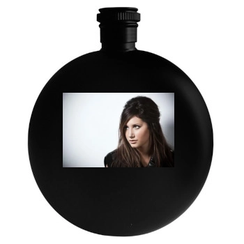 Ashley Tisdale Round Flask