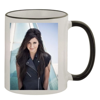 Ashley Tisdale 11oz Colored Rim & Handle Mug