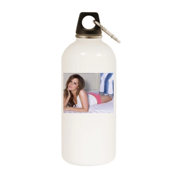 Ashley Tisdale White Water Bottle With Carabiner