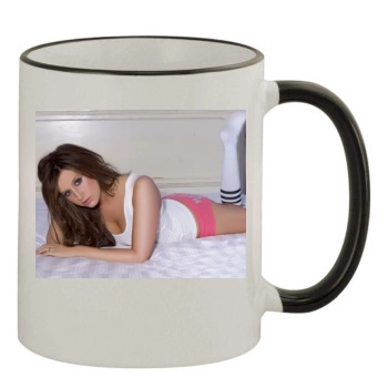 Ashley Tisdale 11oz Colored Rim & Handle Mug