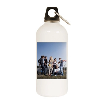 Ashley Tisdale White Water Bottle With Carabiner