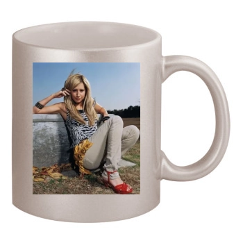 Ashley Tisdale 11oz Metallic Silver Mug