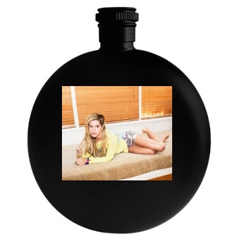 Ashley Tisdale Round Flask