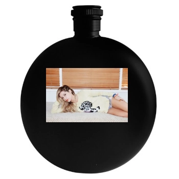 Ashley Tisdale Round Flask