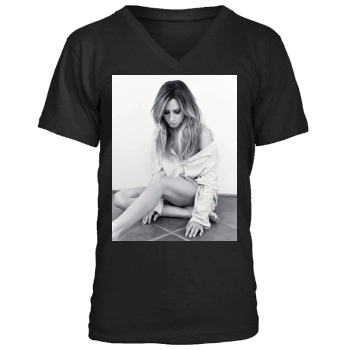 Ashley Tisdale Men's V-Neck T-Shirt