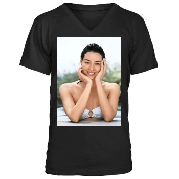 Aubrey Plaza Men's V-Neck T-Shirt