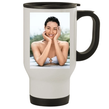 Aubrey Plaza Stainless Steel Travel Mug