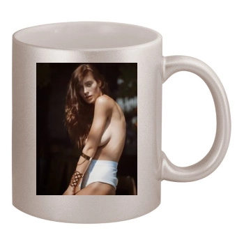 Alejandra Guilmant 11oz Metallic Silver Mug