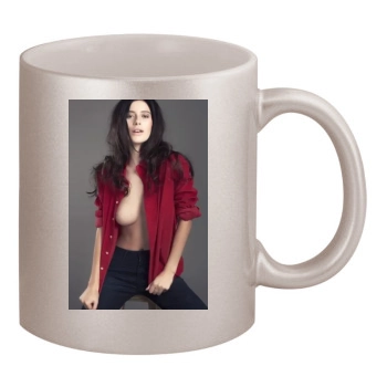 Alejandra Guilmant 11oz Metallic Silver Mug