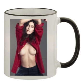 Alejandra Guilmant 11oz Colored Rim & Handle Mug