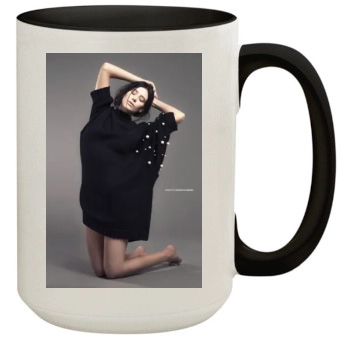 Alejandra Guilmant 15oz Colored Inner & Handle Mug