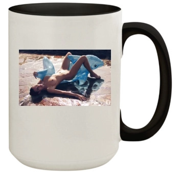 Alejandra Guilmant 15oz Colored Inner & Handle Mug