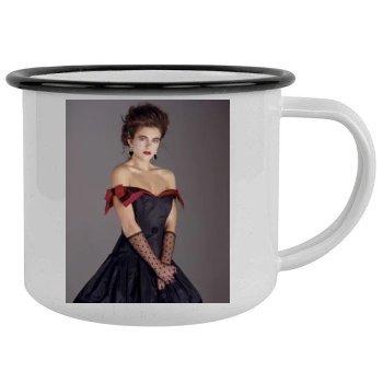 Elizabeth Hurley Camping Mug