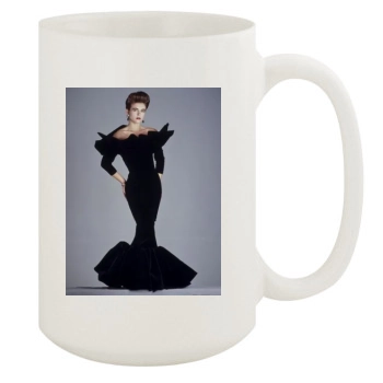 Elizabeth Hurley 15oz White Mug