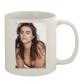 Elizabeth Hurley 11oz White Mug