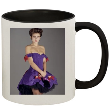 Elizabeth Hurley 11oz Colored Inner & Handle Mug