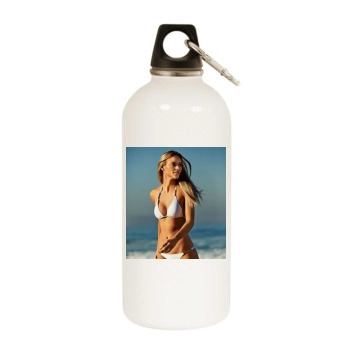 Fabiana Semprebom White Water Bottle With Carabiner