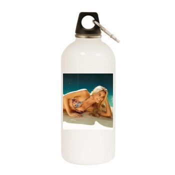 Fabiana Semprebom White Water Bottle With Carabiner