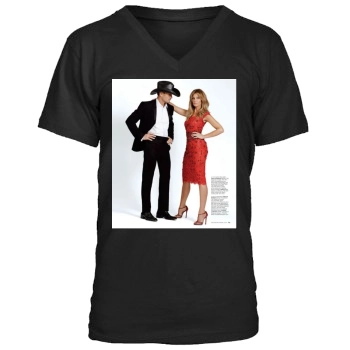 Faith Hill Men's V-Neck T-Shirt