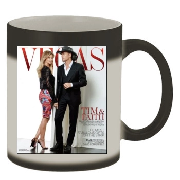 Faith Hill Color Changing Mug