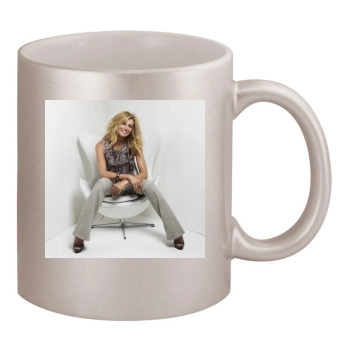 Faith Hill 11oz Metallic Silver Mug