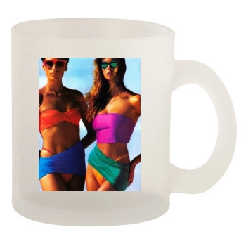 Famke Janssen 10oz Frosted Mug