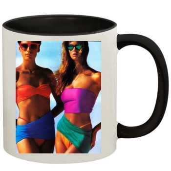 Famke Janssen 11oz Colored Inner & Handle Mug