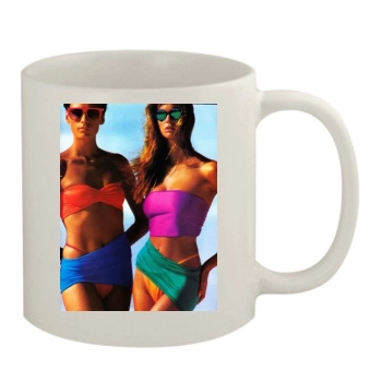 Famke Janssen 11oz White Mug