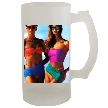 Famke Janssen 16oz Frosted Beer Stein