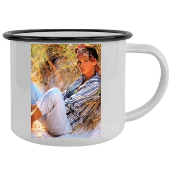 Famke Janssen Camping Mug