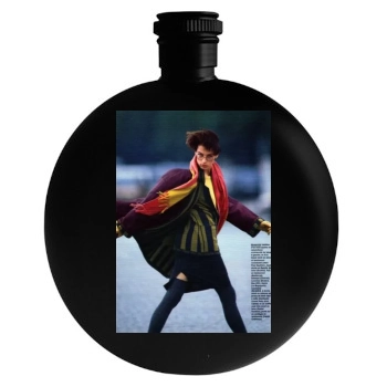 Famke Janssen Round Flask