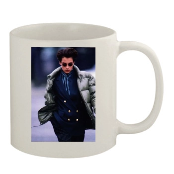 Famke Janssen 11oz White Mug