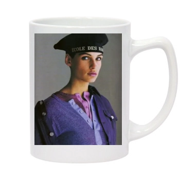 Famke Janssen 14oz White Statesman Mug