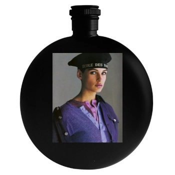 Famke Janssen Round Flask