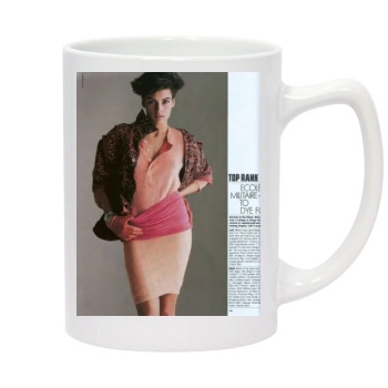 Famke Janssen 14oz White Statesman Mug