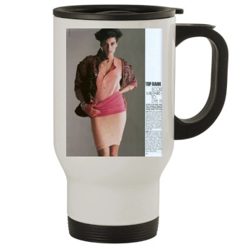 Famke Janssen Stainless Steel Travel Mug