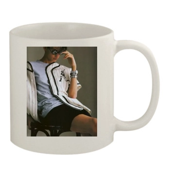 Famke Janssen 11oz White Mug