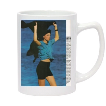 Famke Janssen 14oz White Statesman Mug