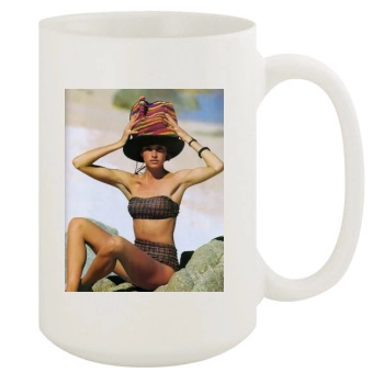 Famke Janssen 15oz White Mug