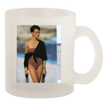 Famke Janssen 10oz Frosted Mug